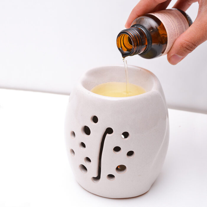 Handcrafted Aromatic Oil Burner + Premium premixed oil