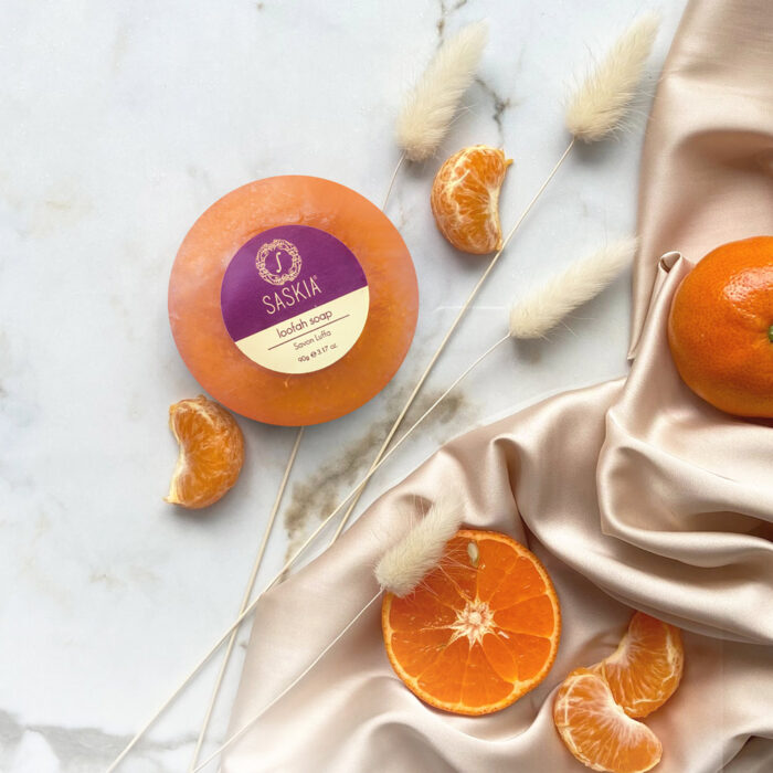 Loofah Soap Mandarin spice