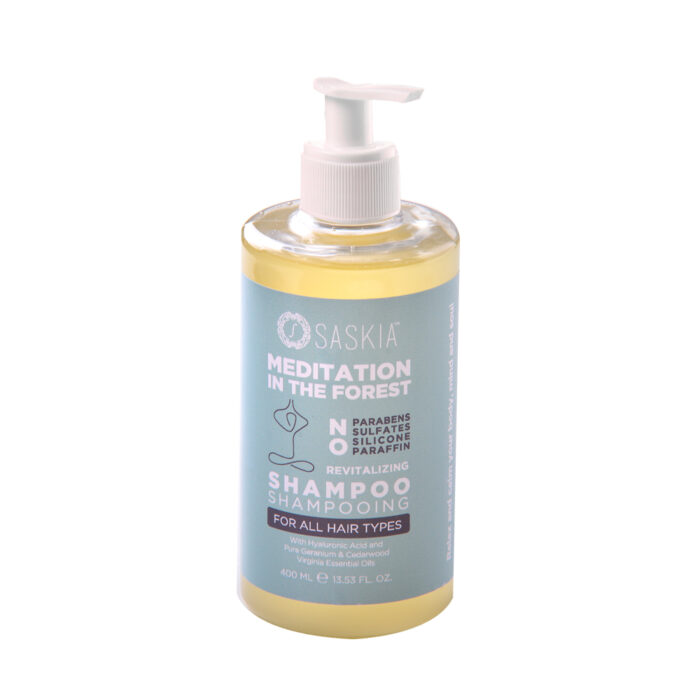 Sulfate Free Shampoo Geranium and Cedarwood